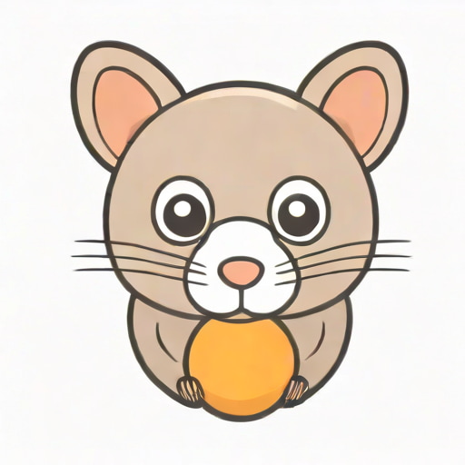 Possum Dog Toy With Squeaker