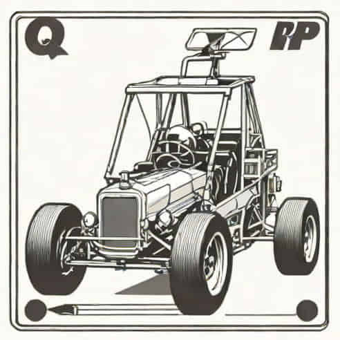 Qrp Birdcage Sprint Car