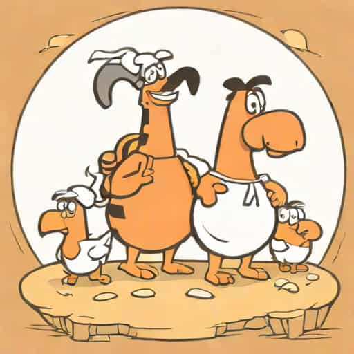 Quack Quack Waddle Waddle Flintstones