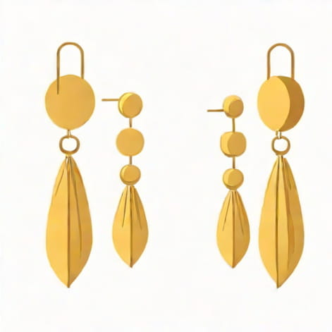 Ragbag Oda Long Earrings