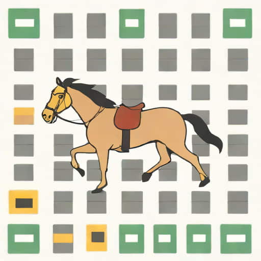 Ready For Cantering Crossword Clue