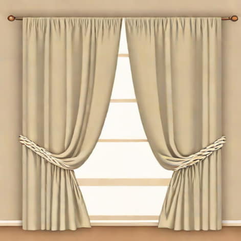 Ready Made Crewel Curtains