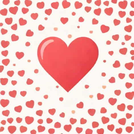 Red Heart Bubblegum Speckle