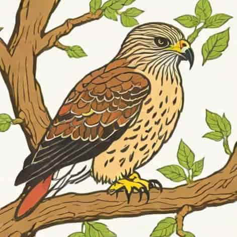 Red Shouldered Hawk Nestling