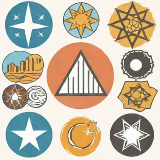 Religions In Coexist Bumper Sticker