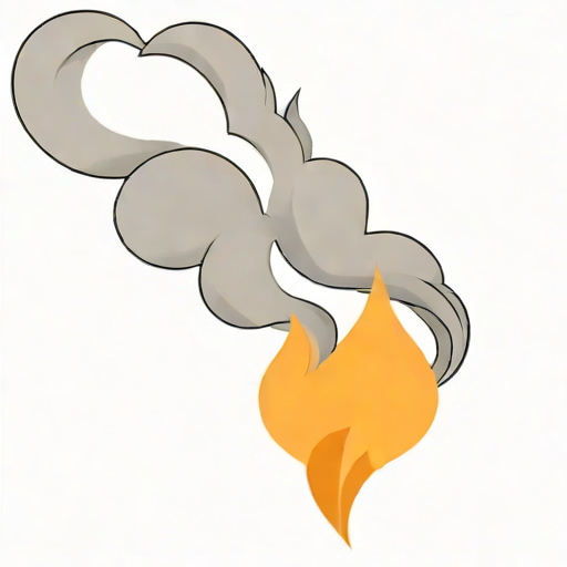 Righty Whitey Smoke Over Fire