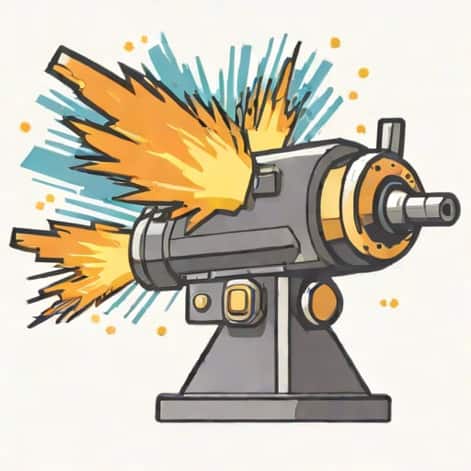 Rotating Gatling Gun Firework
