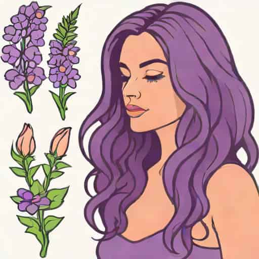 Salsa Hair Color Floweriness Purple