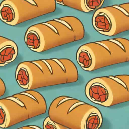 Sausage Rolls With Shortcrust Pastry