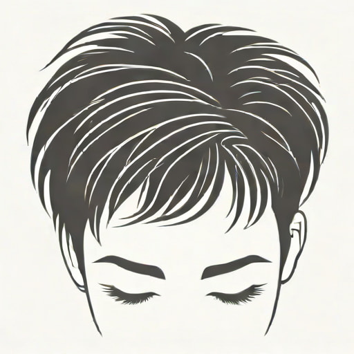 Short Wiry Hairs On Top Of Head