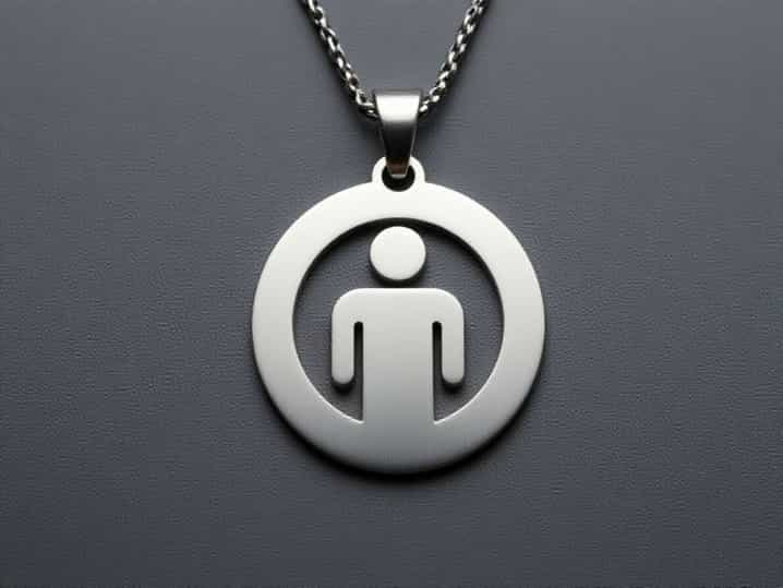 Silver Pendant For Men