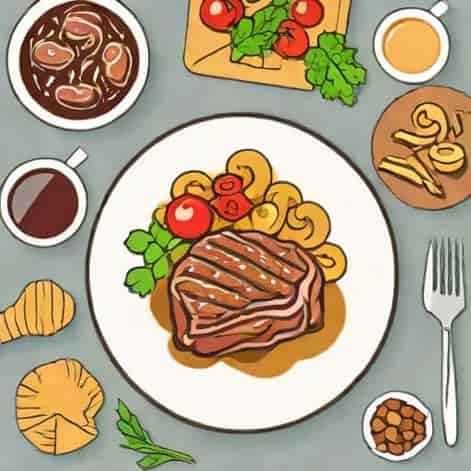 Steak With Sauteed Mushrooms