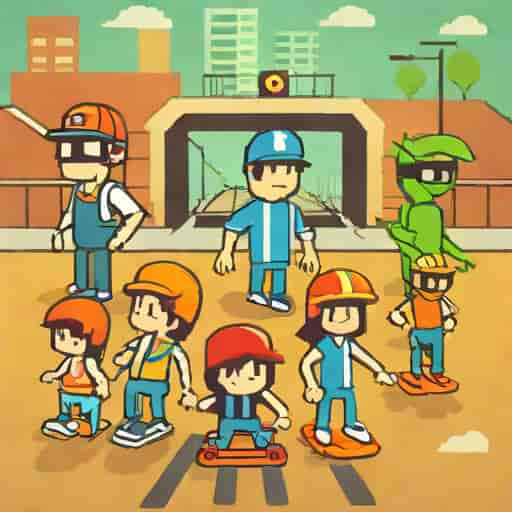 Subway Surfer Characters