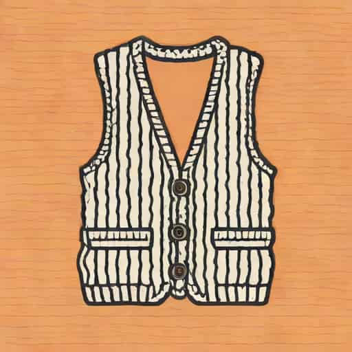 Todayful Mottle Yarn Knit Vest