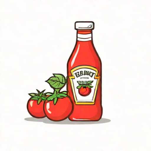 Tomato Ketchup Clear Heinz