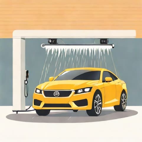 Touchless Trackless Car Wash