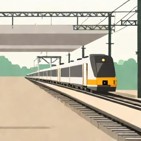 Traine At Seaboard Station