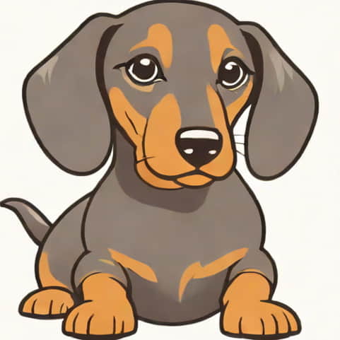 Ultra Mini Dapple Dachshund