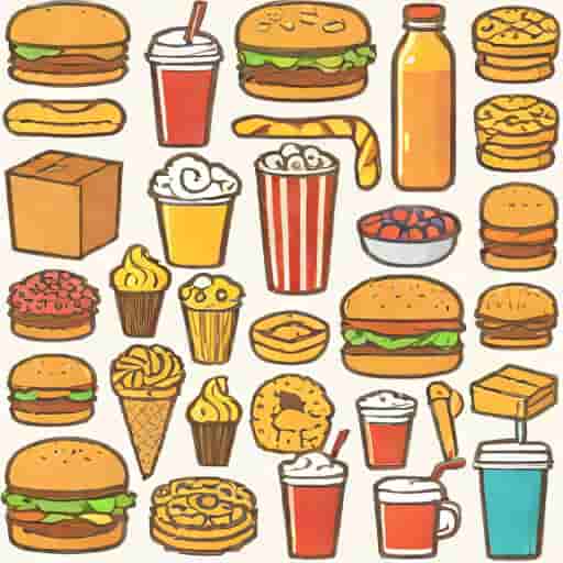 Unhealthy Sugary Foods
