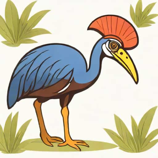 Unique Features Of A Cassowary