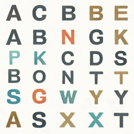 Unit Of An Alphabet Acrostic