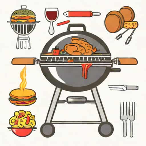 Universal Bbq Rotisserie Kit