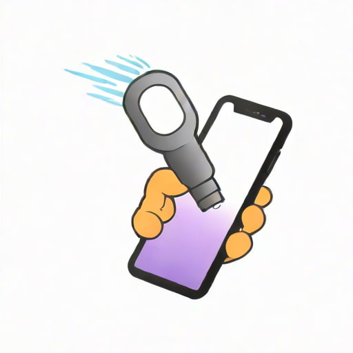 Uv Light Torch On Phone