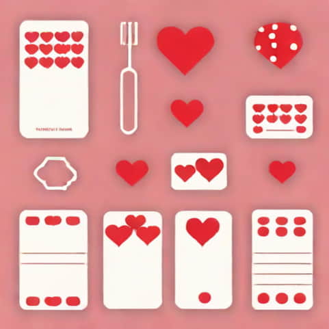 Valentine Bunco Score Cards
