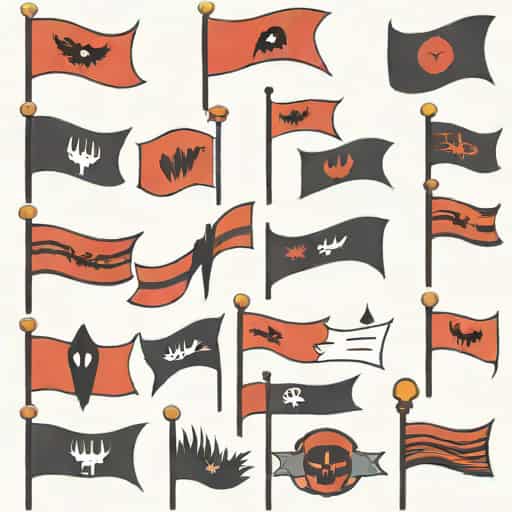 Valley Of Crying Wraiths Flags