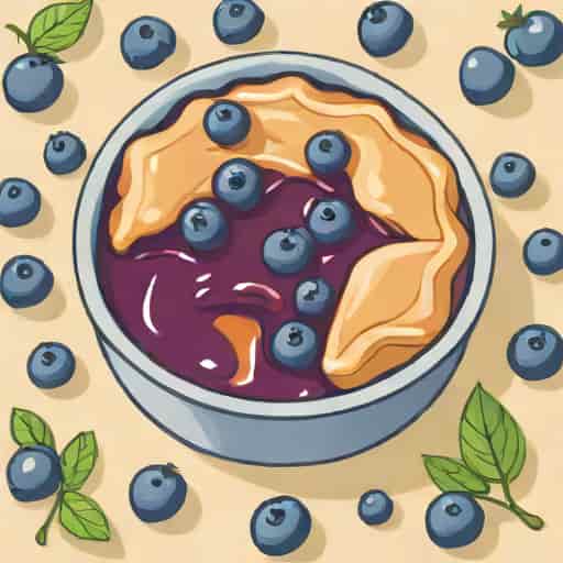 Vegan Blueberry Cobbler