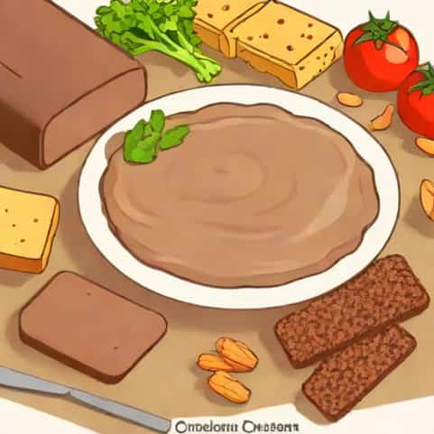 Vegetable Dip Pumpernickel Bread