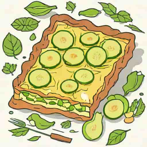 Vegetarian Zucchini Slice