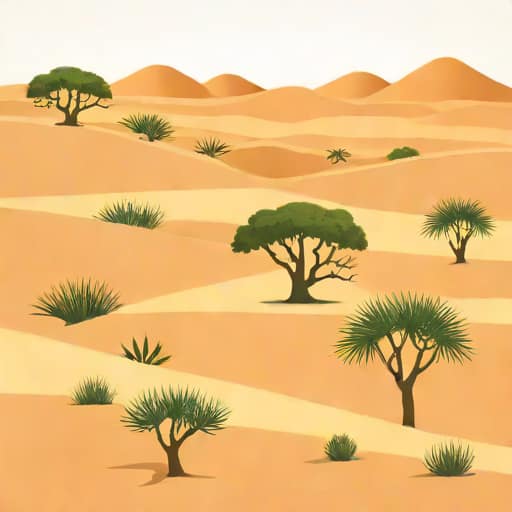 Vegetation Of Thar Desert