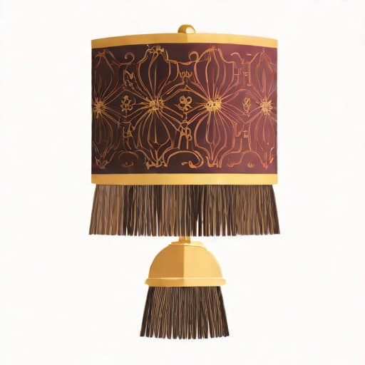 Velvet Tassel Lampshade