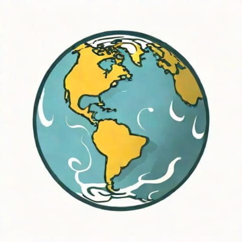 View Of Earth From Space