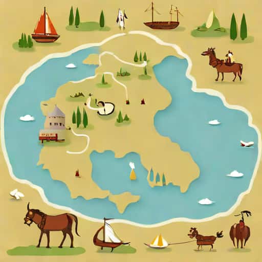 Viking Route To Constantinople