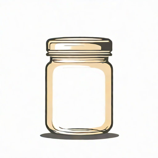 Vintage Mentholatum Milk Glass Jar