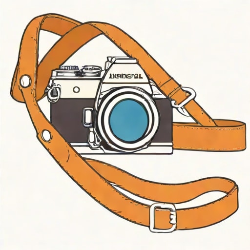 Vintage Minolta Camera Strap