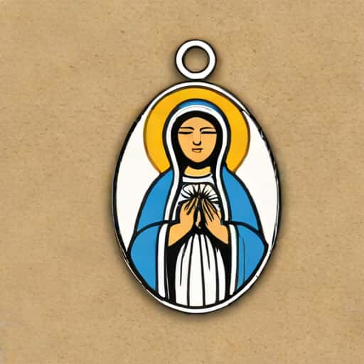 Virgin Mary Charm James Avery