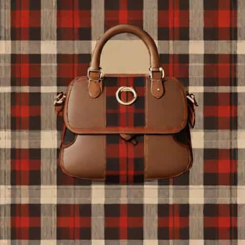 Vivienne Westwood Plaid Bag