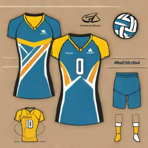 Volleyball Jersey Design Sublimation