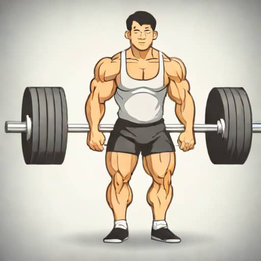 Weightlifter Lu Xiaojun Deadlift
