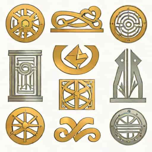 What Type Of Metalwork Sculpture Is Pictured Below