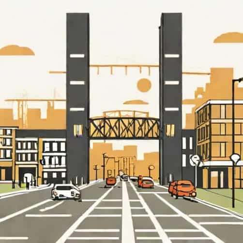 What Year Was The Mancunian Way Built