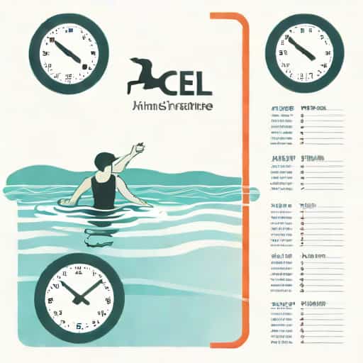 Xcel Swimming Timetable
