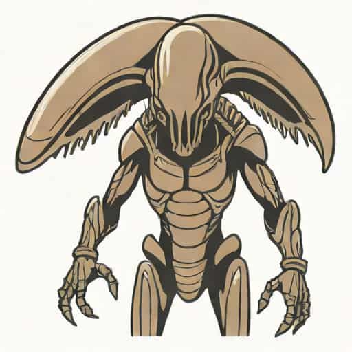 Xenomorph Human Hybrid Romulus