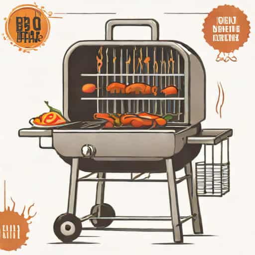 Xxl Bbq Grill With Automated Rotisserie