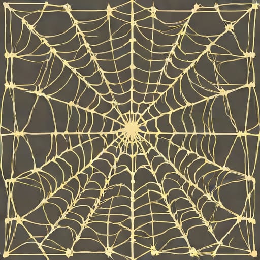 Yarnspirations Spiderweb Blanket