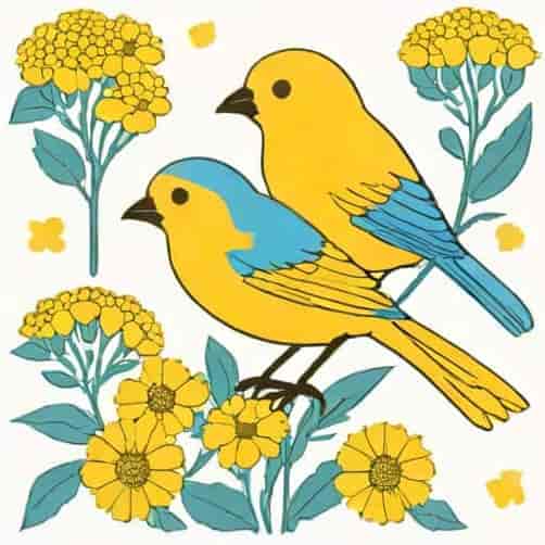 Yellow Bird Blue Tansy Oil