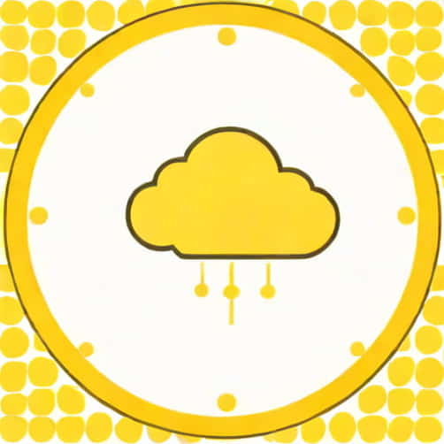 Yellow Circle Weather Forecast